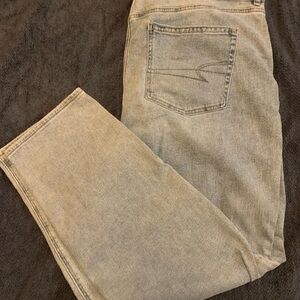 American Eagle Outfitters Light Straight Jeans